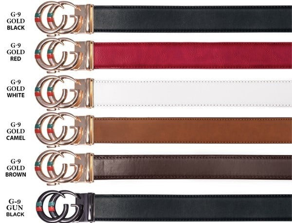 G-9 Fashion Design Belt (PACK COMES IN 10PCS EACH STYLE)
