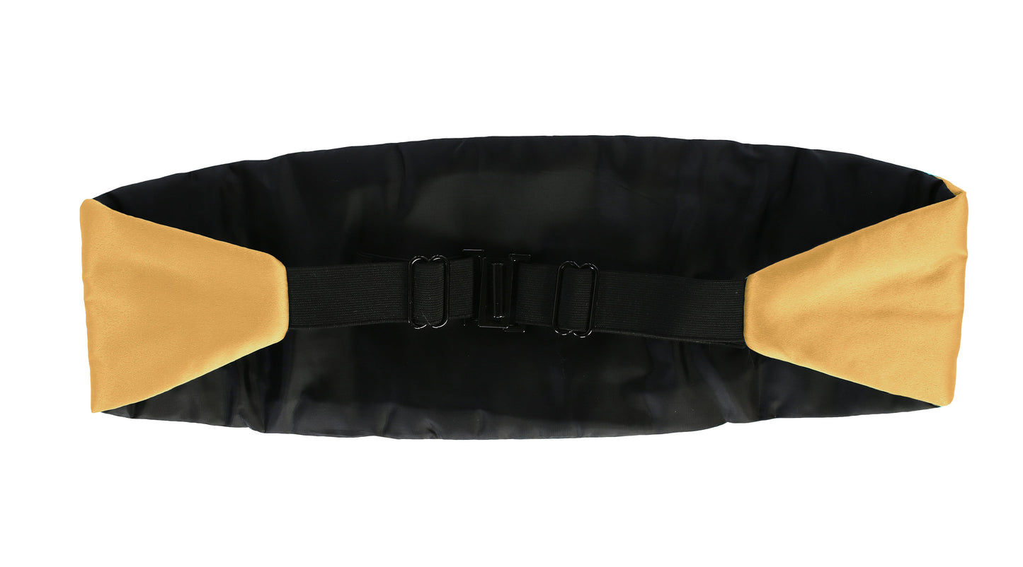 CM-83 BOY'S 4-18Adjustable Satin Cummerbund 3 PC Set - 13 COLORS - SIZE 4-18