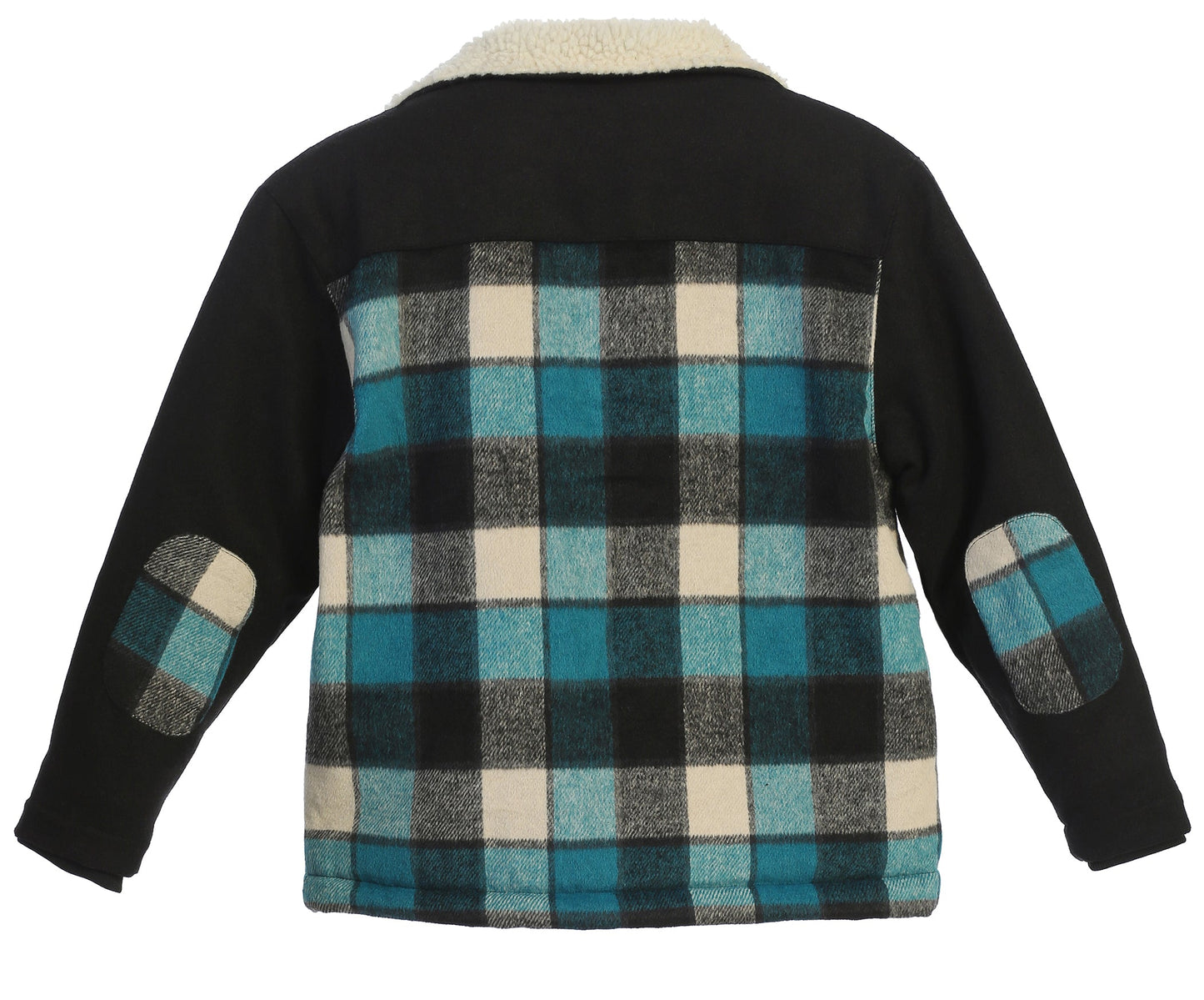 JA-802 Wool-Like Plaid Jacket - 3 COLORS - SIZE 4-18