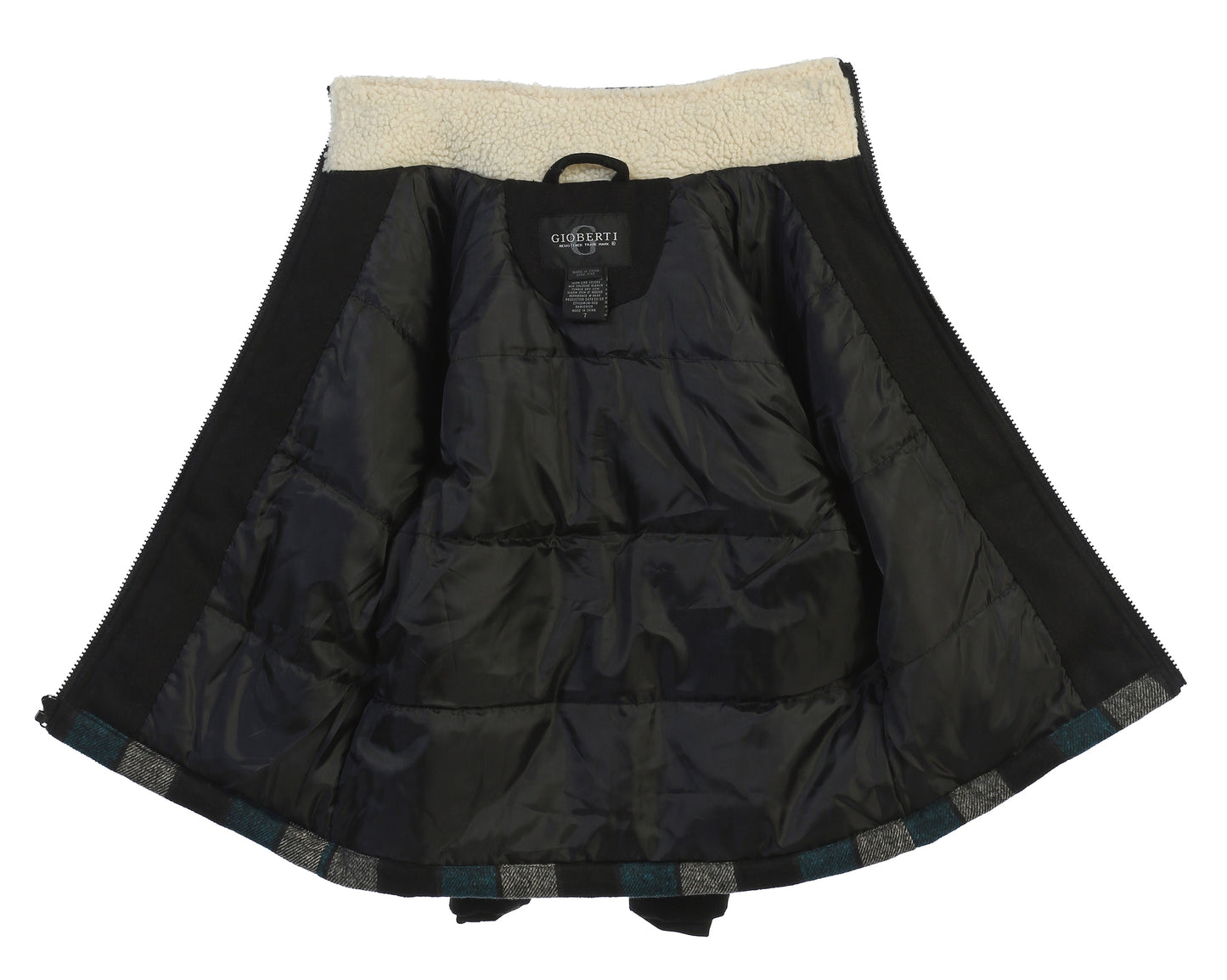 JA-802 Wool-Like Plaid Jacket - 3 COLORS - SIZE 4-18