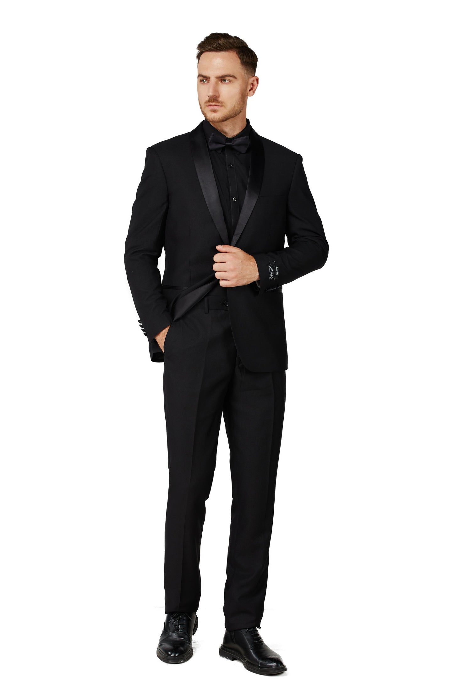 2645-Black-Tuxedo-Slim Fit-2PC-SIZE 34S-46S & 34R-56R & 38L-56L