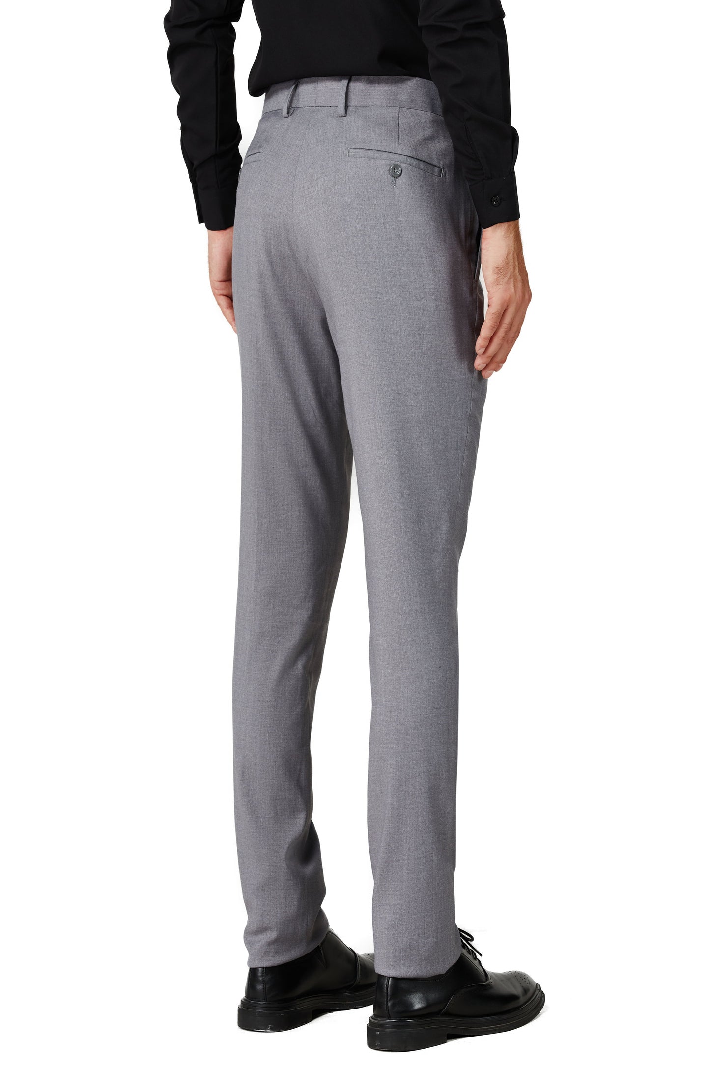 8745-LIGHT GRAY-SLIM FIT-3PC-SIZE 34S-46S & 34R-56R & 38L-56L