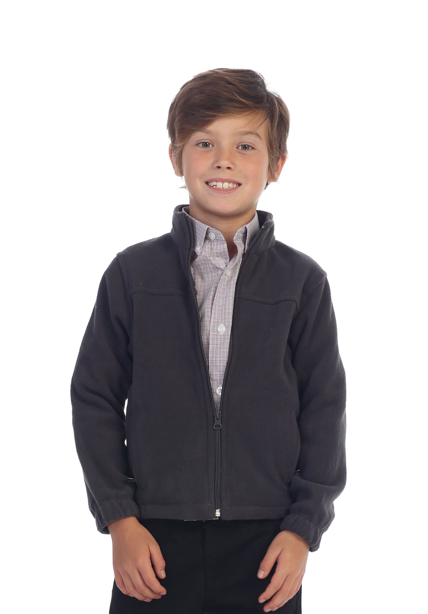 FS-801 Full Zip Polar Fleece Jacket - 10 Colors - Size 4-18
