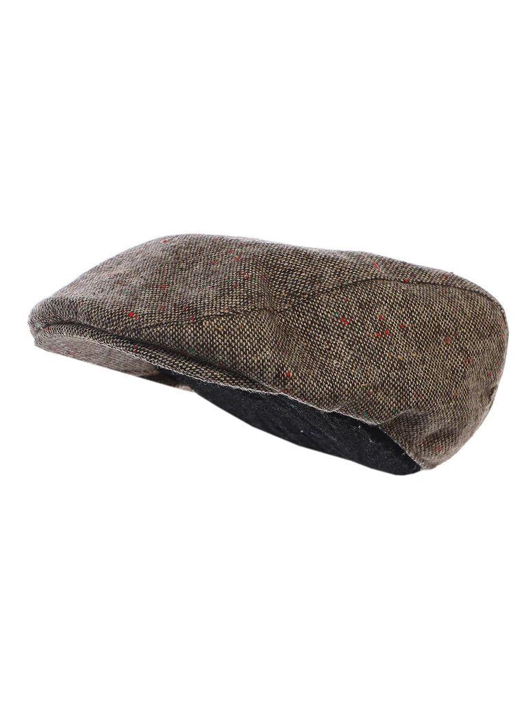 IVY-92 Men's Tweed Ivy Cap w/ Soft Lining