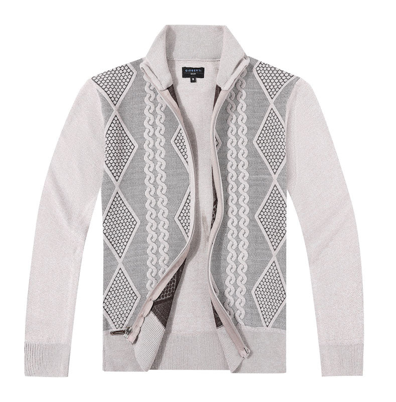 SW-818 FULL ZIP CARDIGAN SWEATER - 4 COLORS- SIZE 4-18