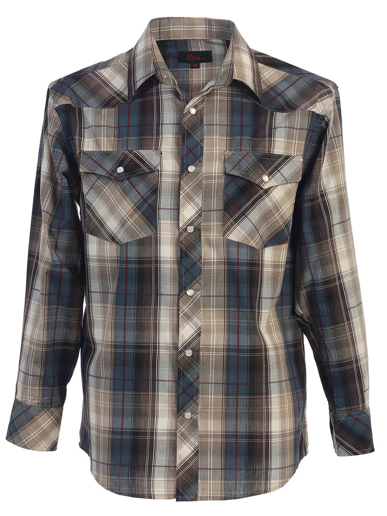 LS-92W Men's Western Pearl Snap Shirt