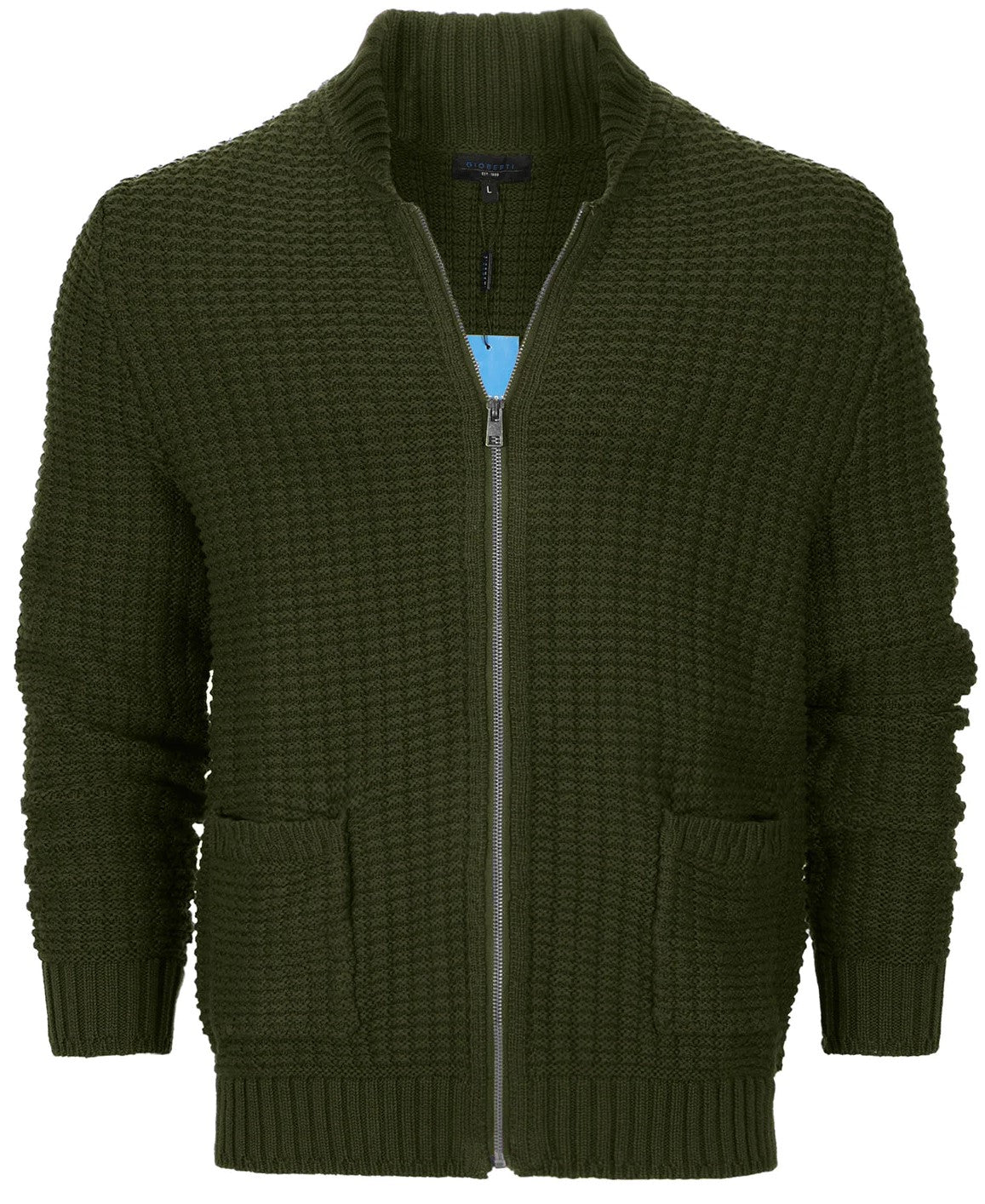 AF-1207 MEN'S MILANO RIB KNITTED SWEATER