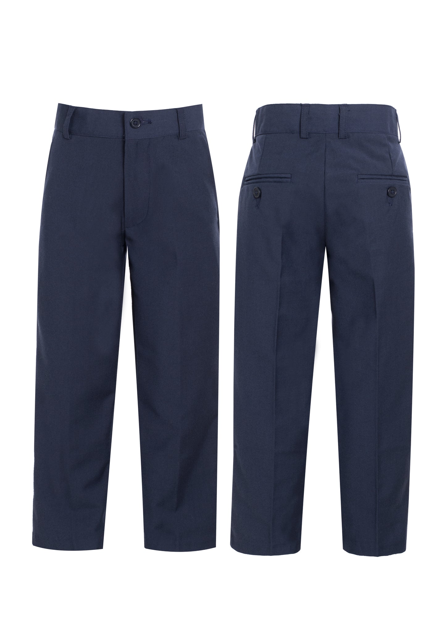 P58 BOY'S FORMAL DRESS PANT IN NAVY-BLACK SIZE 2-20