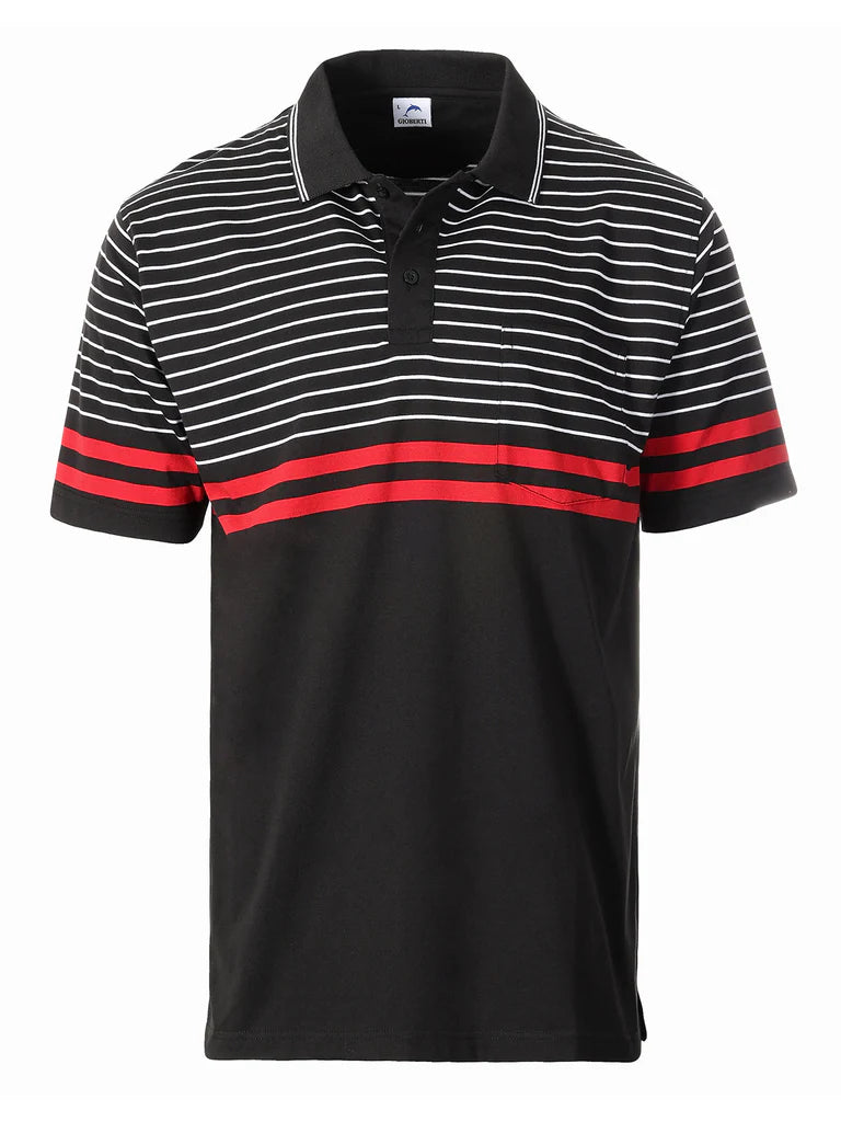PS-9327 Men's Double Striped Shirt