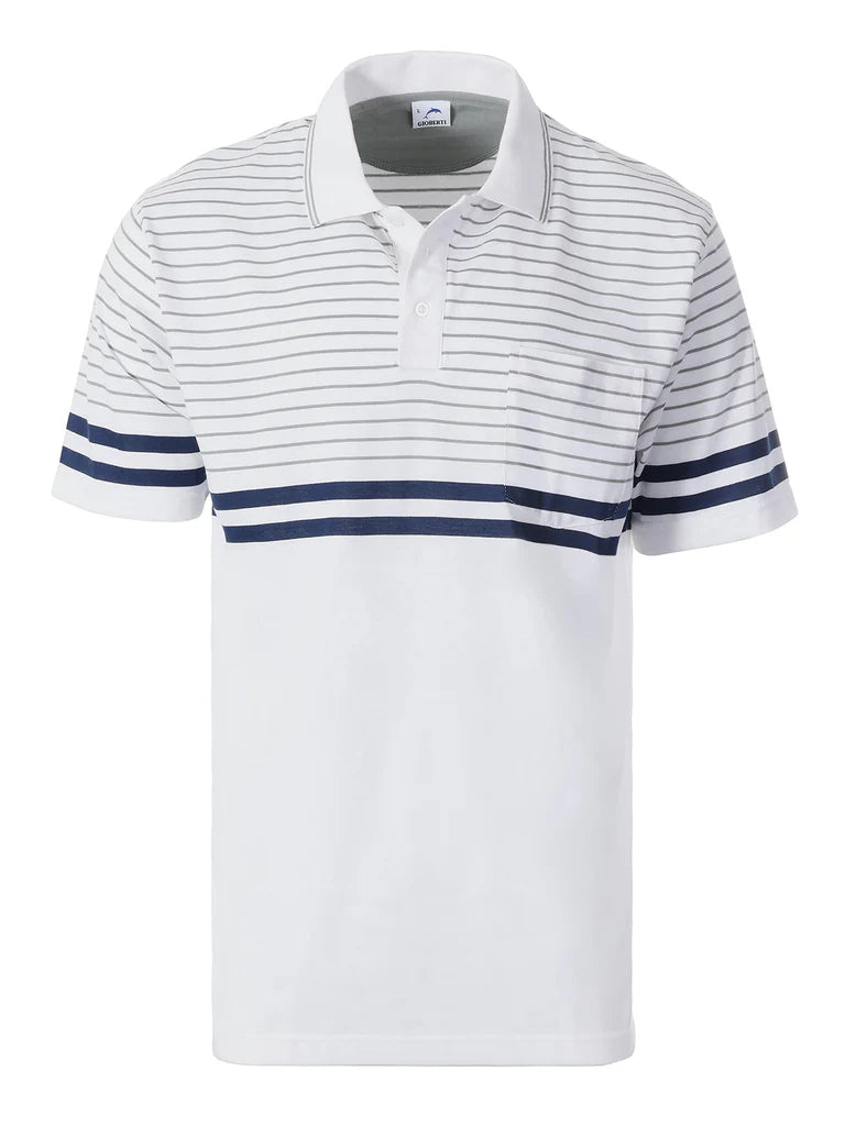 PS-9327 Men's Double Striped Shirt