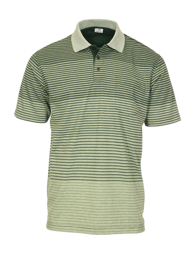 PS-945 Men's Pin Striped Polo Shirt