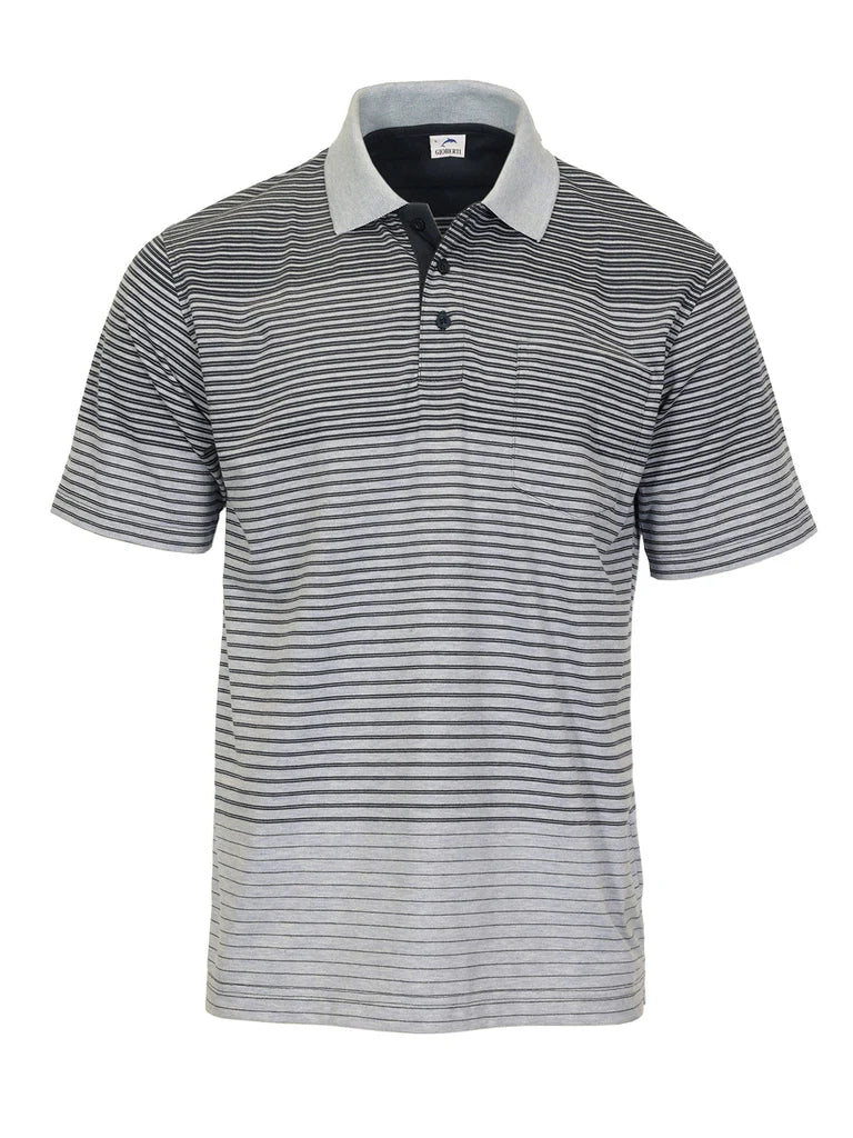 PS-945 Men's Pin Striped Polo Shirt