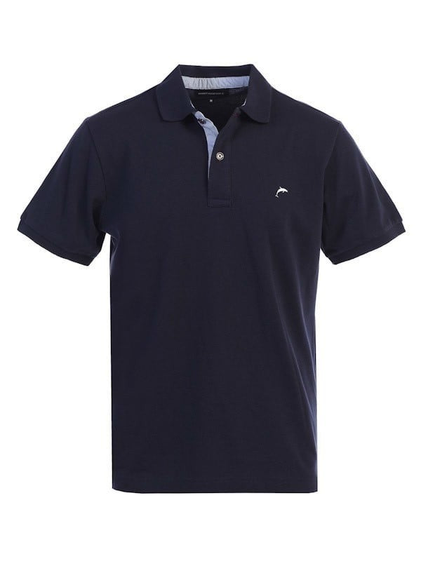PS-9500B-POLO-SHIRT WITH DOLPHIN LOGO