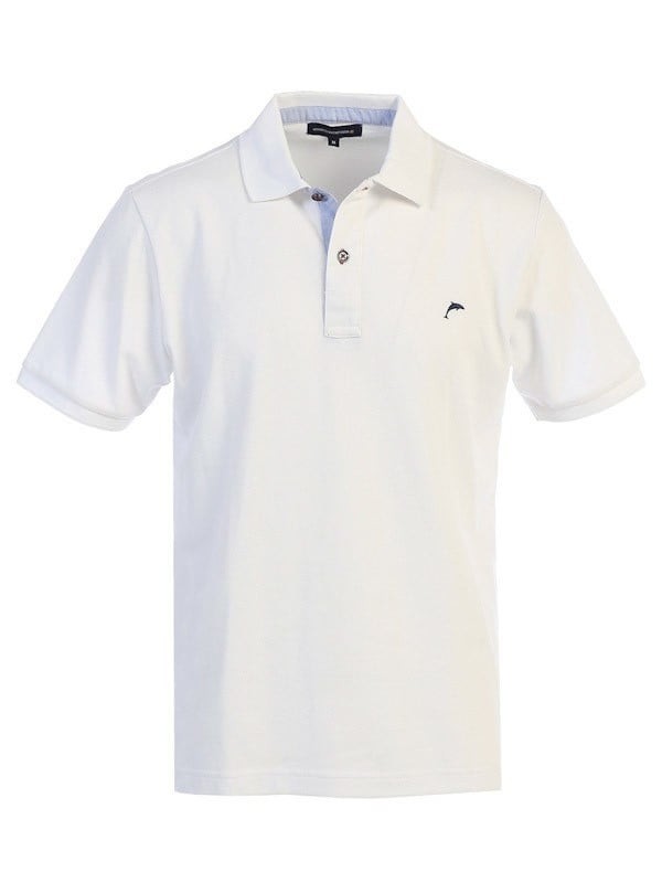 PS-9500B-POLO-SHIRT WITH DOLPHIN LOGO