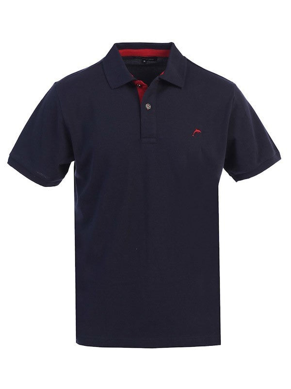 PS-9500B-POLO-SHIRT WITH DOLPHIN LOGO