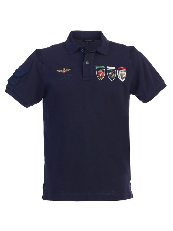 PS-9510P-POLO-SHIRT WITH LOGO