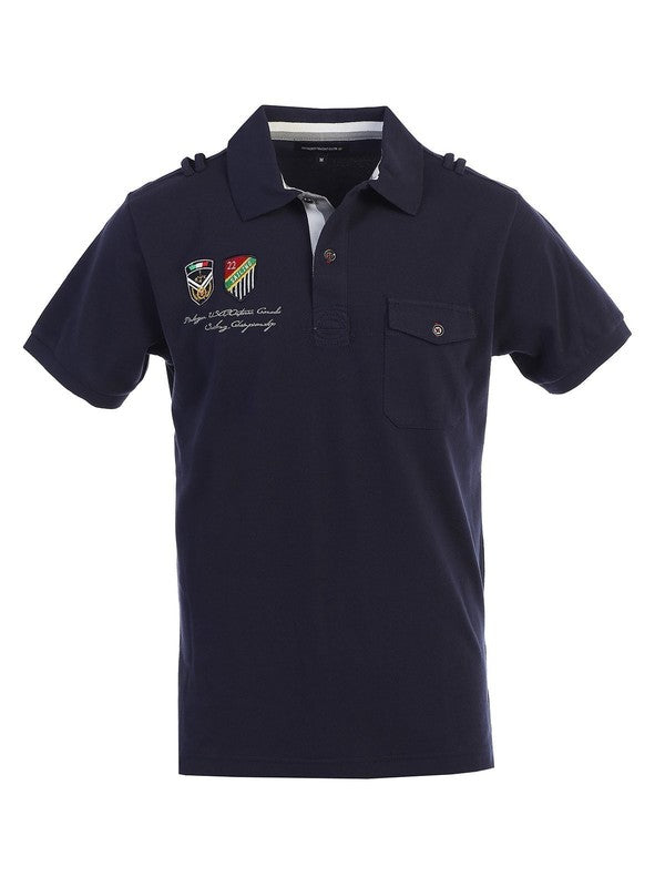 PS-9514P POLO-SHIRT WITH POCKET AND LOGO