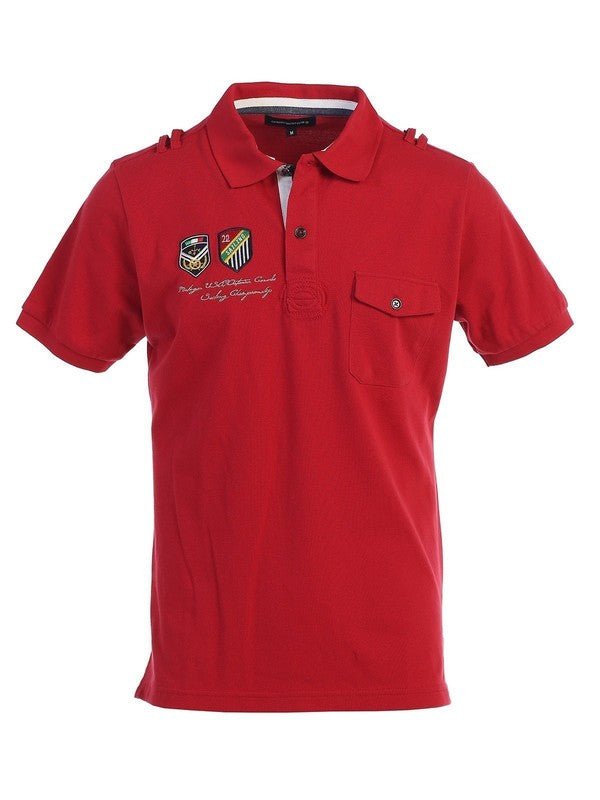 PS-9514P POLO-SHIRT WITH POCKET AND LOGO