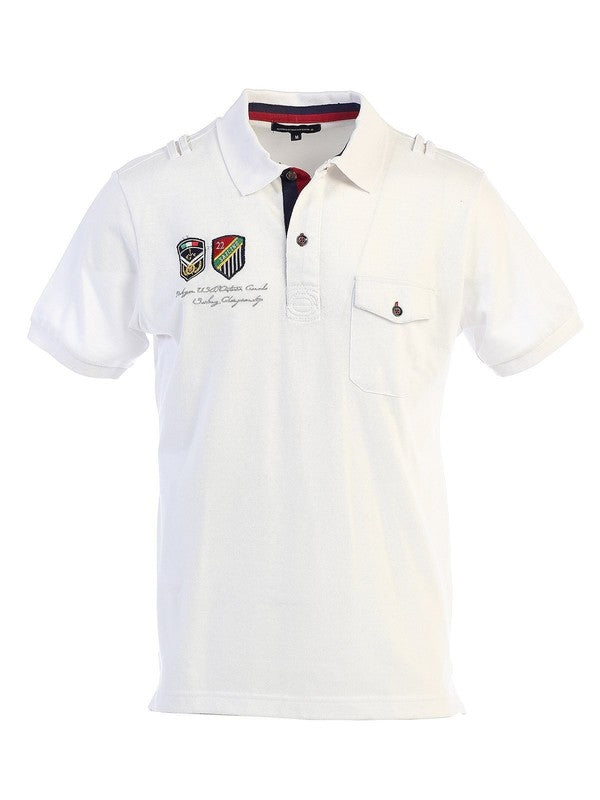 PS-9514P POLO-SHIRT WITH POCKET AND LOGO