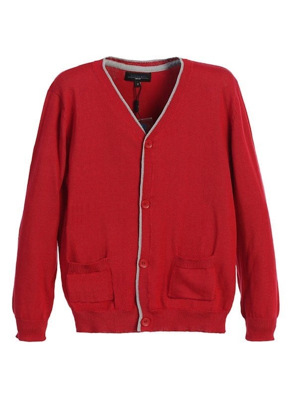 SW-4 CARDIGAN KNITTED SWEATER - 3 COLORS - SIZE 2-18
