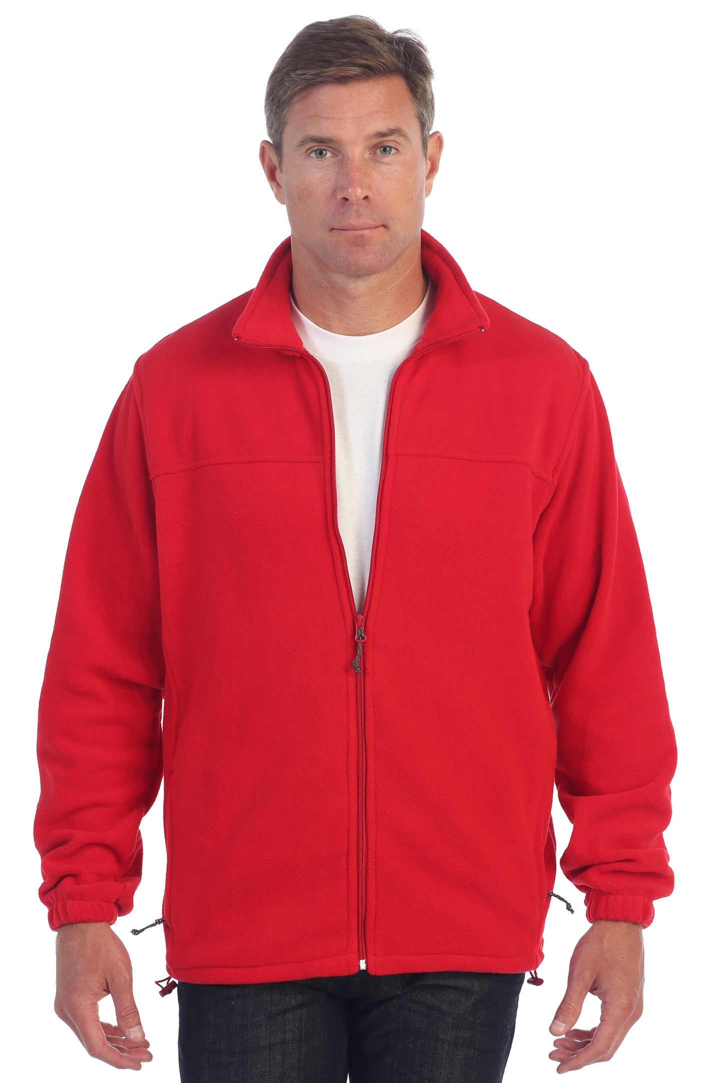 Men's Full Zip Polar Fleece Jacket