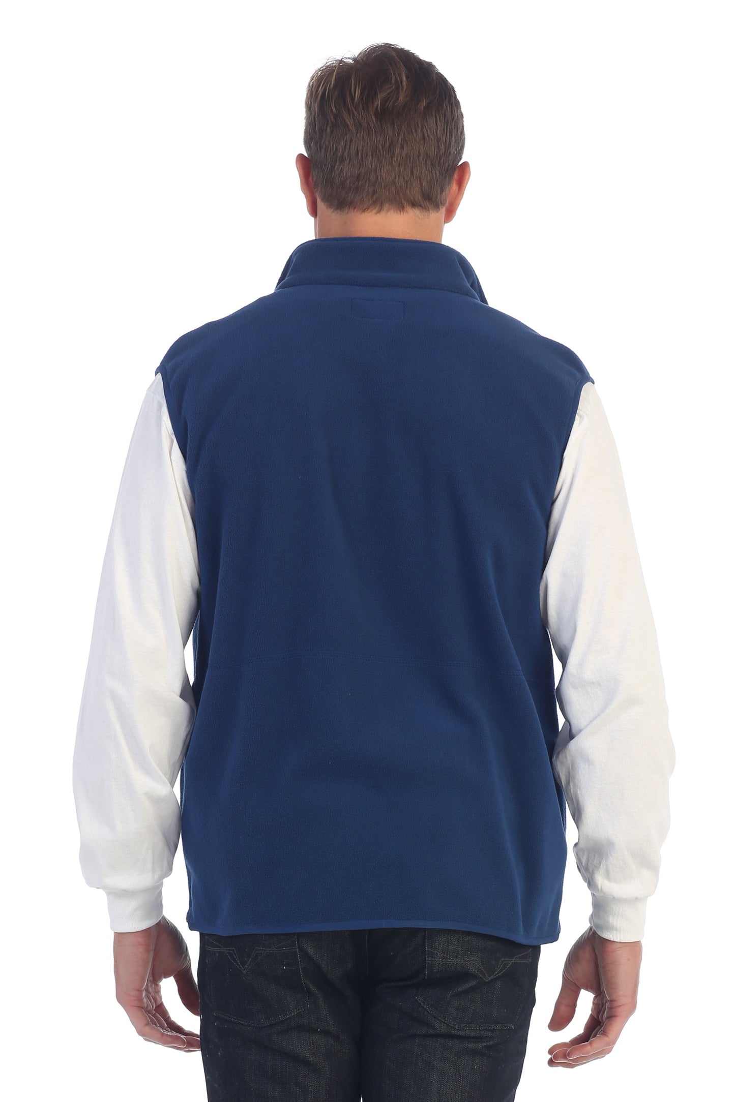 FV-903 Men's Full Zipper Polar Fleece Vest