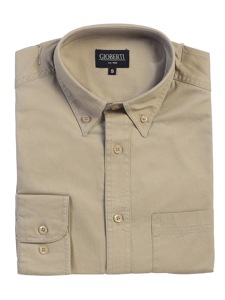 SI-501 Men's Casual Twill Shirt