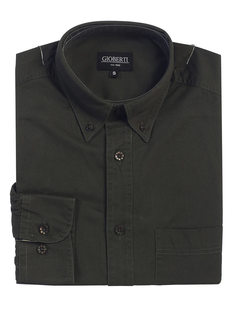 SI-501 Men's Casual Twill Shirt