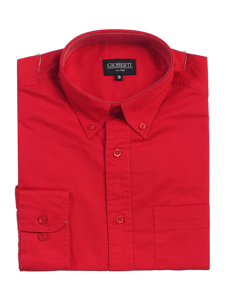 SI-501 Men's Casual Twill Shirt