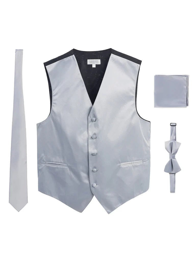 VSM4-MEN'S 4 PC VEST SET
