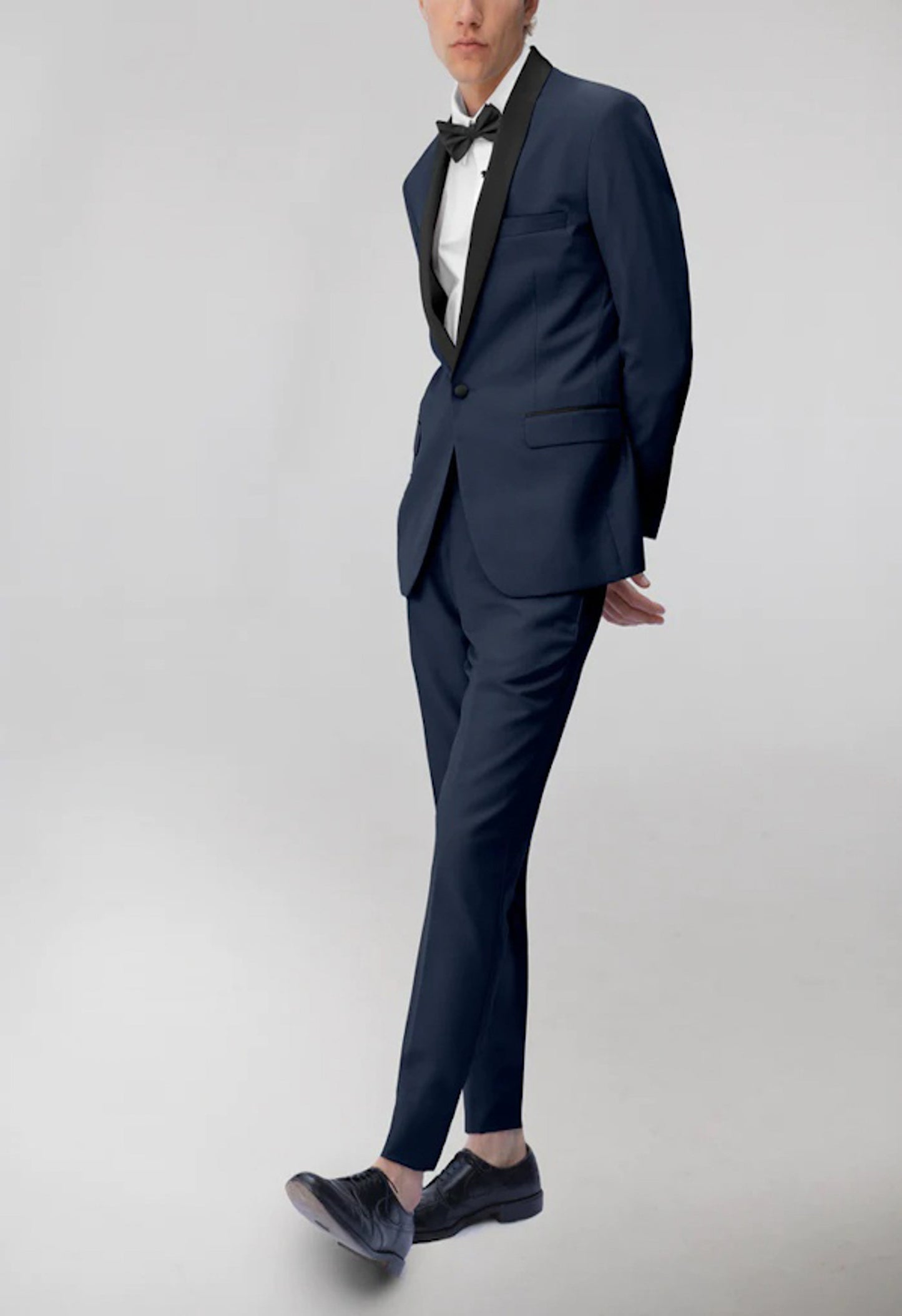 Men's TUXEDO Navy Shawl Lapel Suit Slim Fit (2 PCS)
