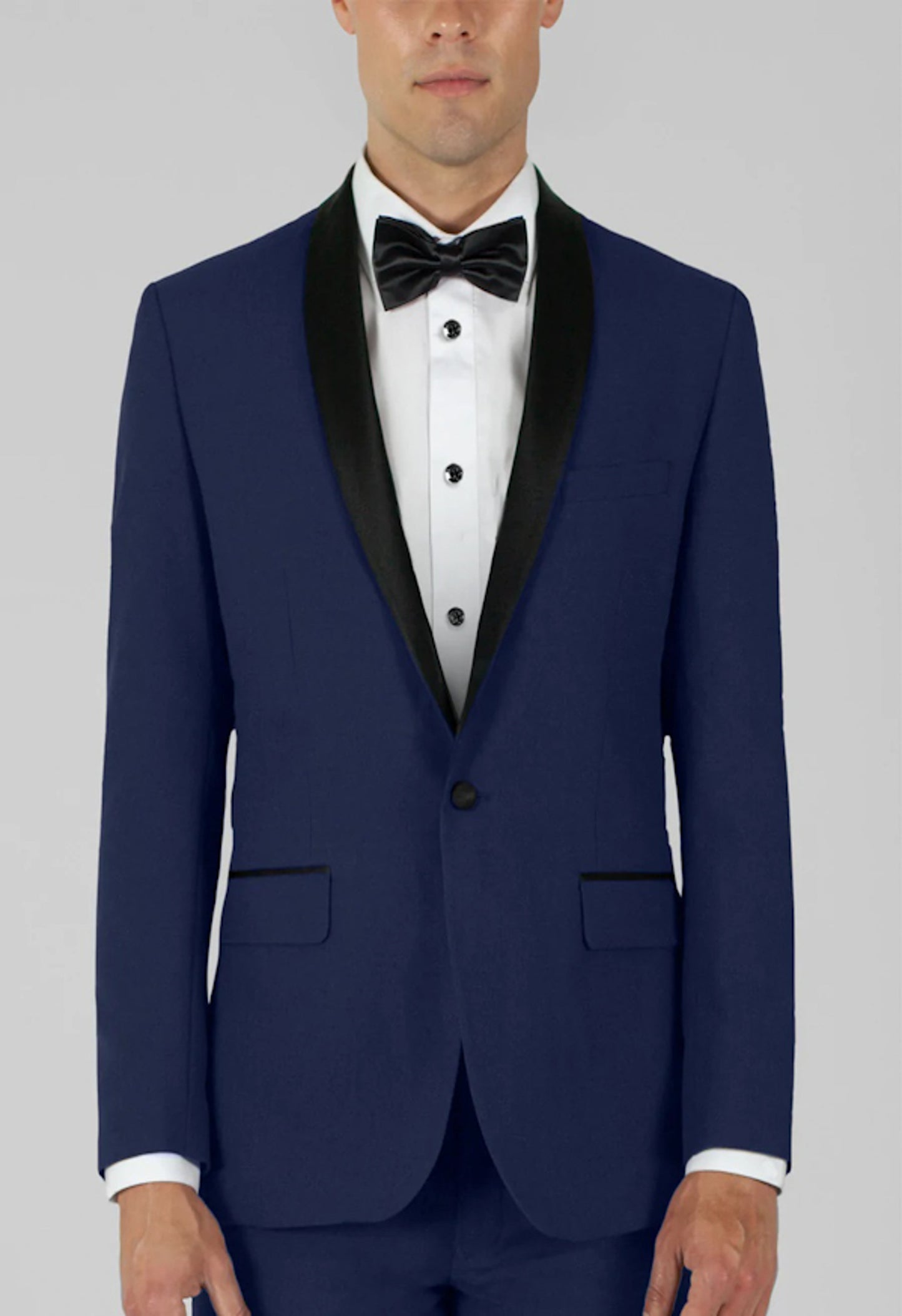 Men's TUXEDO Navy Shawl Lapel Suit Slim Fit (2 PCS)