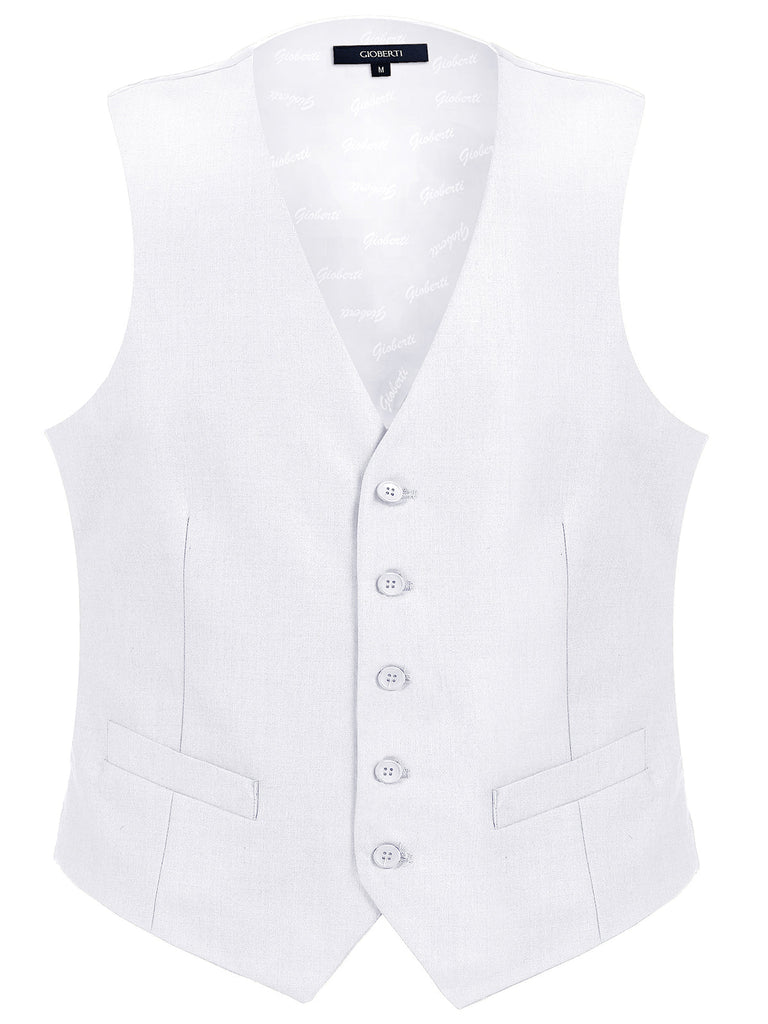 VS-95 MEN'S 5 BUTTON SUIT FORMAL VEST PART-A