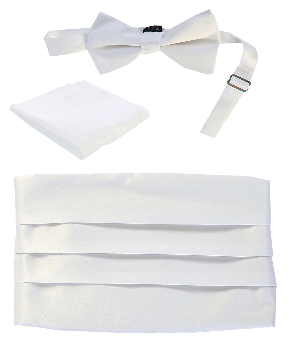 CM-83 BOY'S 4-18Adjustable Satin Cummerbund 3 PC Set - 13 COLORS - SIZE 4-18