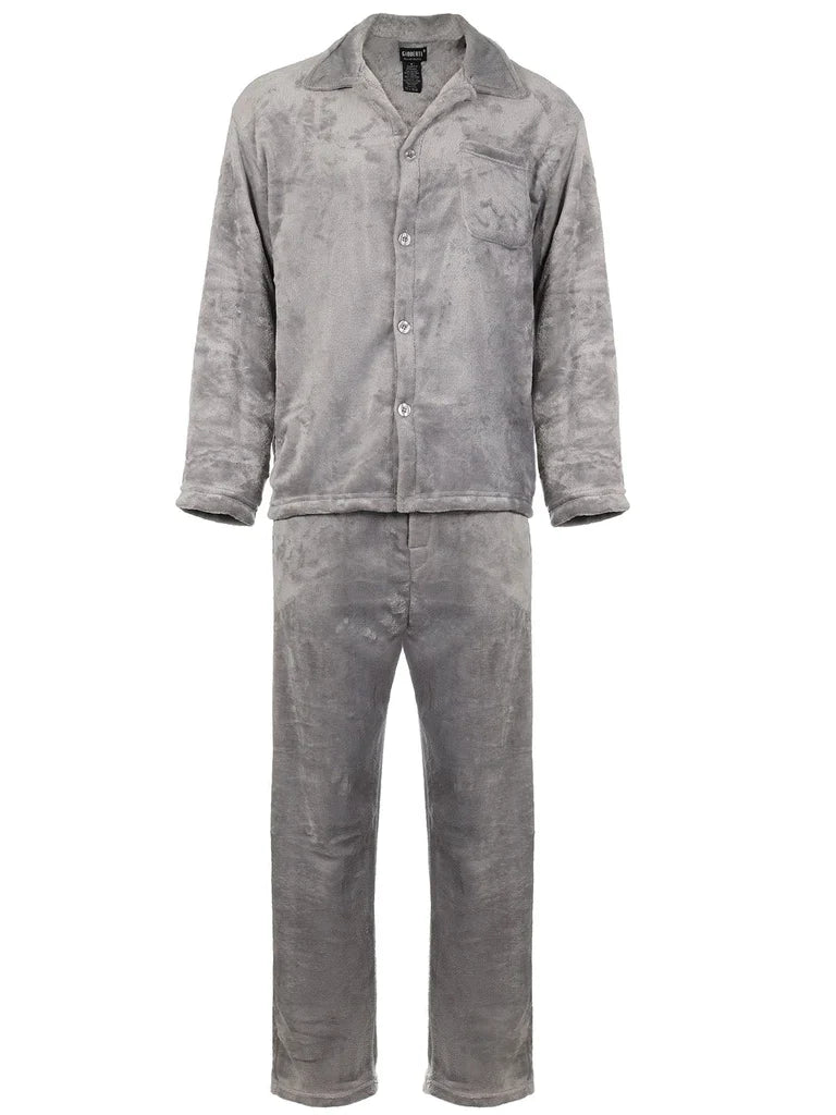 PJS-93 Men's 2pc Super Soft Plush Pajama Set