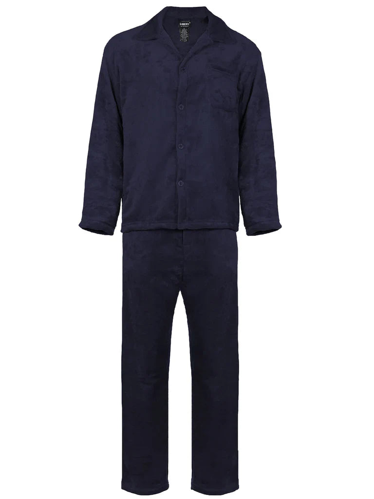 PJS-93 Men's 2pc Super Soft Plush Pajama Set