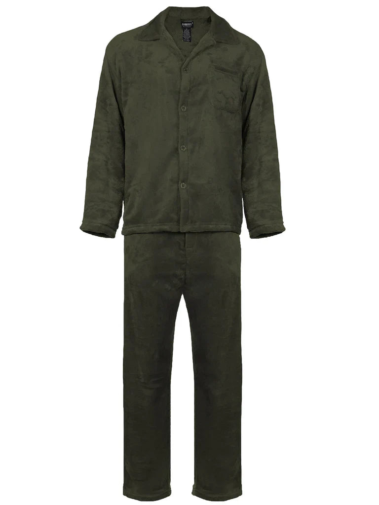 PJS-93 Men's 2pc Super Soft Plush Pajama Set