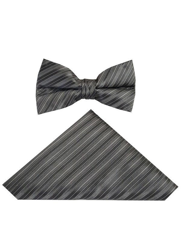 BOY-STRIPED-MIX-COLOR-BOWTIE-SIZE M&L-PACK 18 PC IN 1 PC EACH COLOR AND SIZE