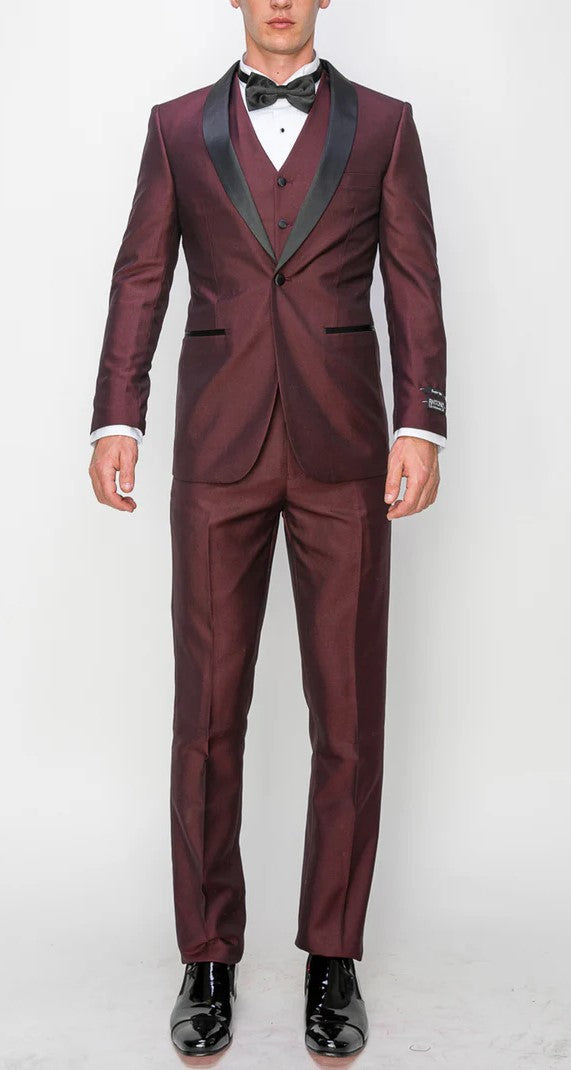 MEN 3 PCS SLIM FIT TUXEDO