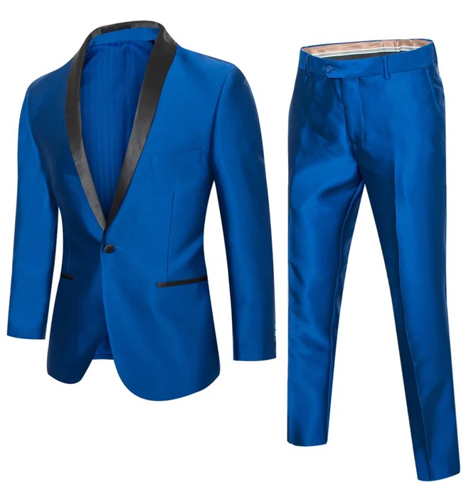 MEN 2 PCS SLIM FIT TUXEDO