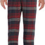 Men's Yarn Dye Brushed Flannel Pajama Pants, Elastic Waist