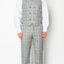 1081-CHECKER-GRAY-3PC-SLIM SIZE 34S-46S & 34R-56L & 38L-56L