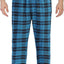 Men's Yarn Dye Brushed Flannel Pajama Pants, Elastic Waist