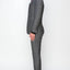 1318-GRAY-CHECKER-3PC-SLIM SIZE 34S-46S & 34R-56R & 38L-56L