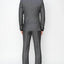 1318-GRAY-CHECKER-3PC-SLIM SIZE 34S-46S & 34R-56R & 38L-56L