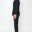 1502-BLACK-CHECKER-3PC-SLIM SIZE 34S-46S & 34R-56R & 38L-56L