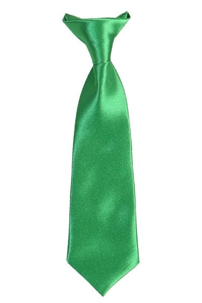 BOYS SOLID-TIE-10 COLORS-SIZE 2-4