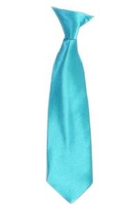 BOYS SOLID-TIE-9 COLORS-SIZE 8-18
