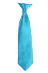 BOYS SOLID-TIE-9 COLORS-SIZE 8-18