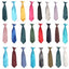 BOYS SOLID-TIE-10 COLORS-SIZE 8-18
